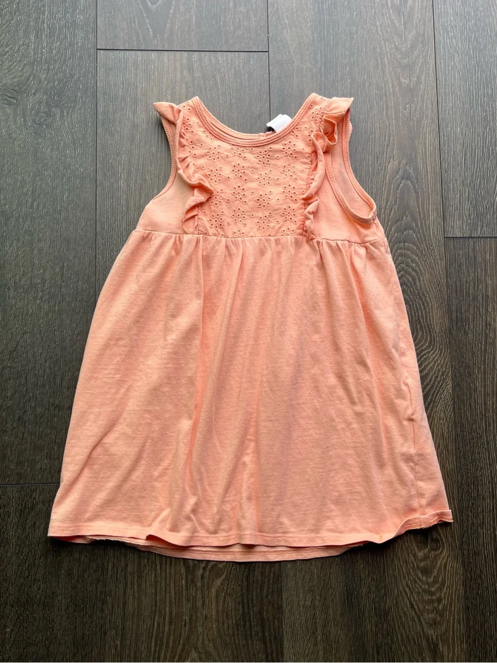 H&M Ruffle Eyelet Dress